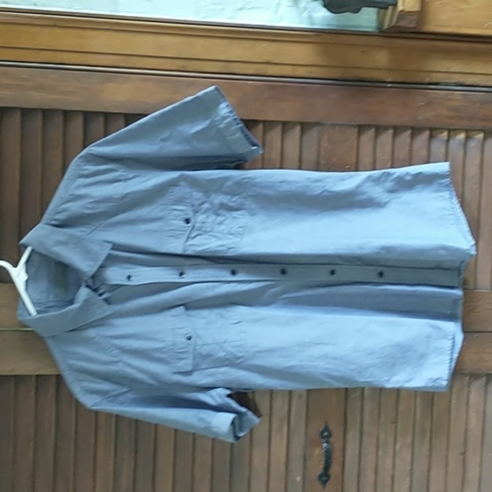❤️Dorsia Short sleeve Collared Casual Shirt Size Large